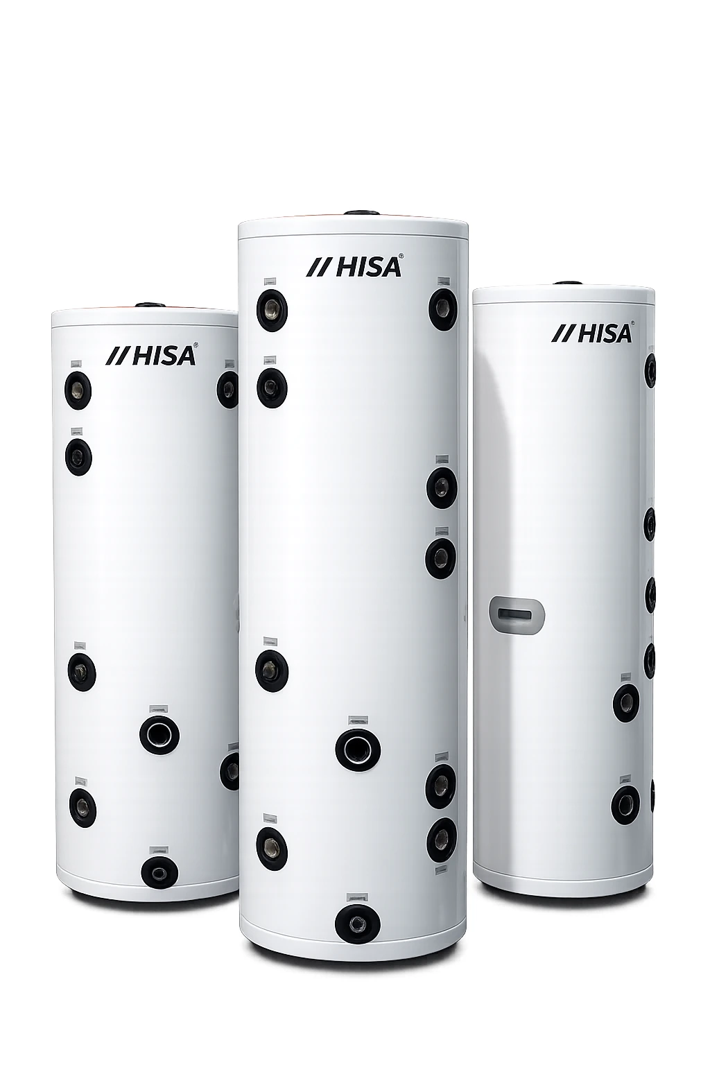 HISA HPT Series hot water cylinder family