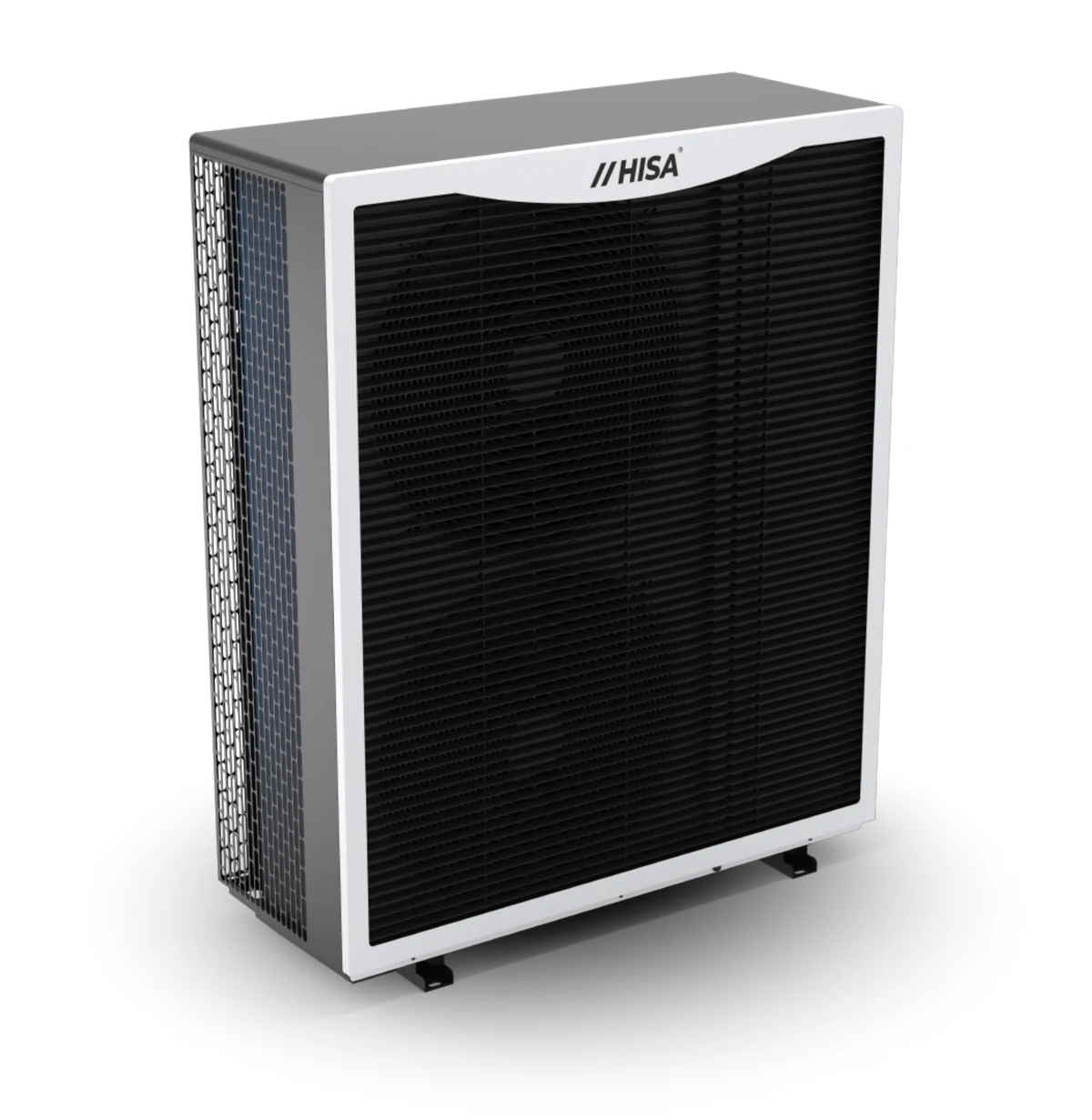 HISA R290 18 kW twin-fan heat pump product render
